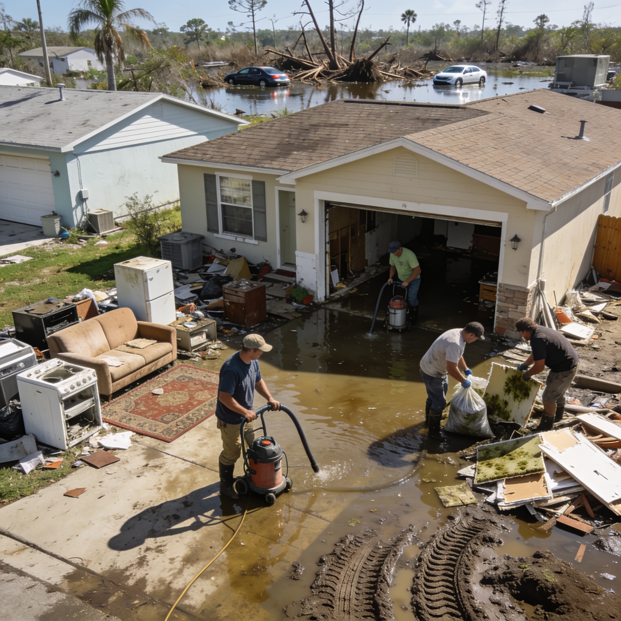 Flood cleanup costs