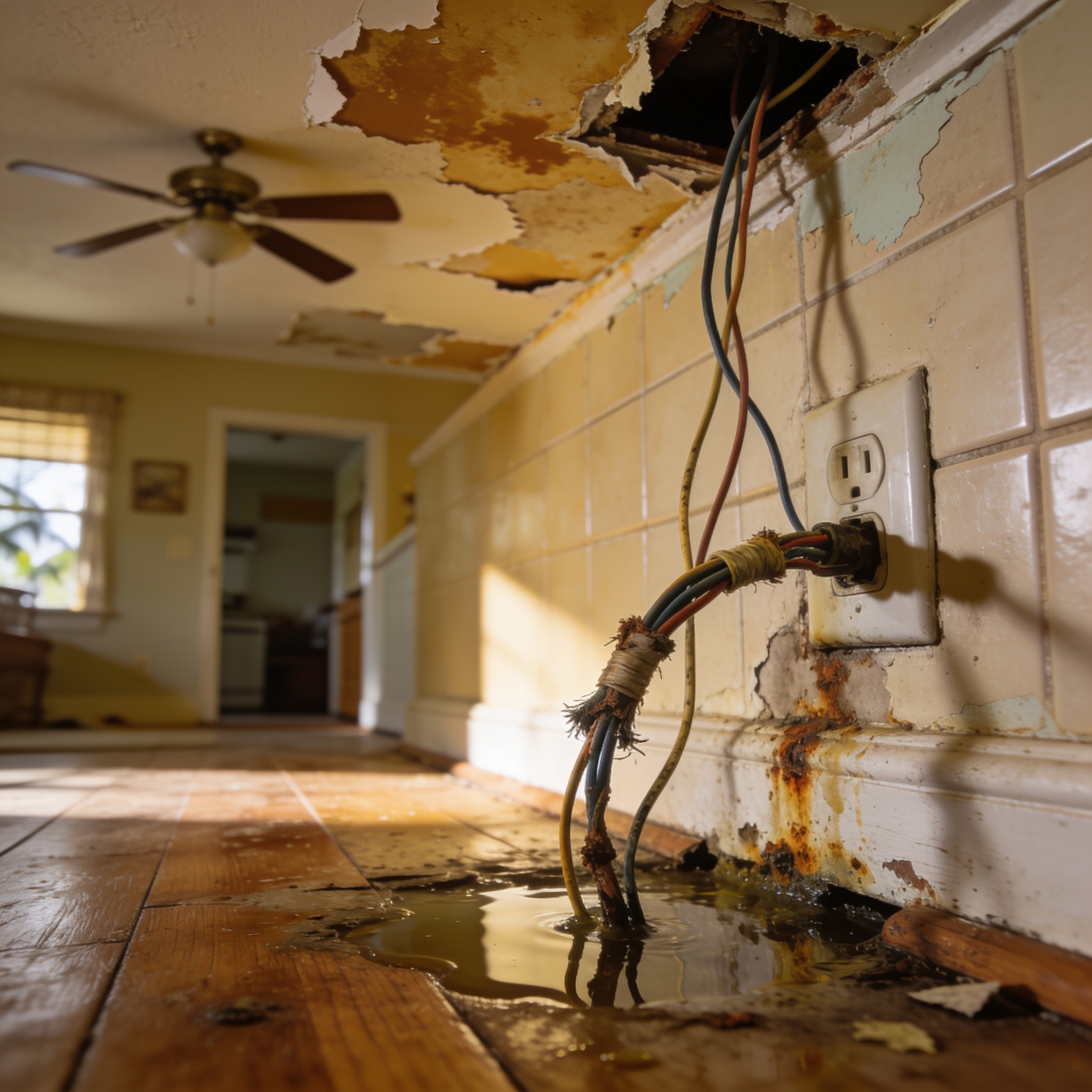 Can Water Damage to Electrical Wiring Cause a Fire?