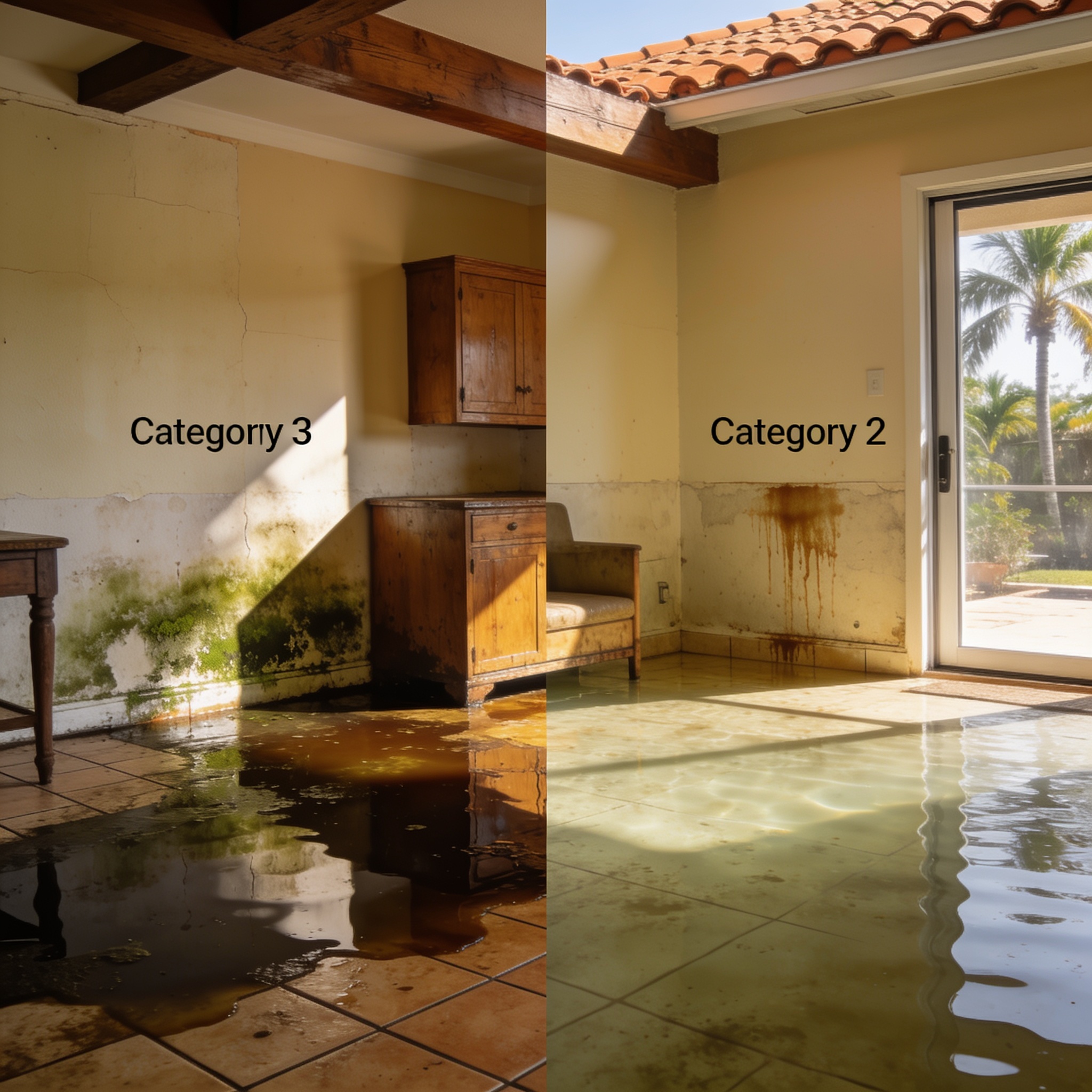 What Is Category 3 Water and How Does It Differ from Category 2?