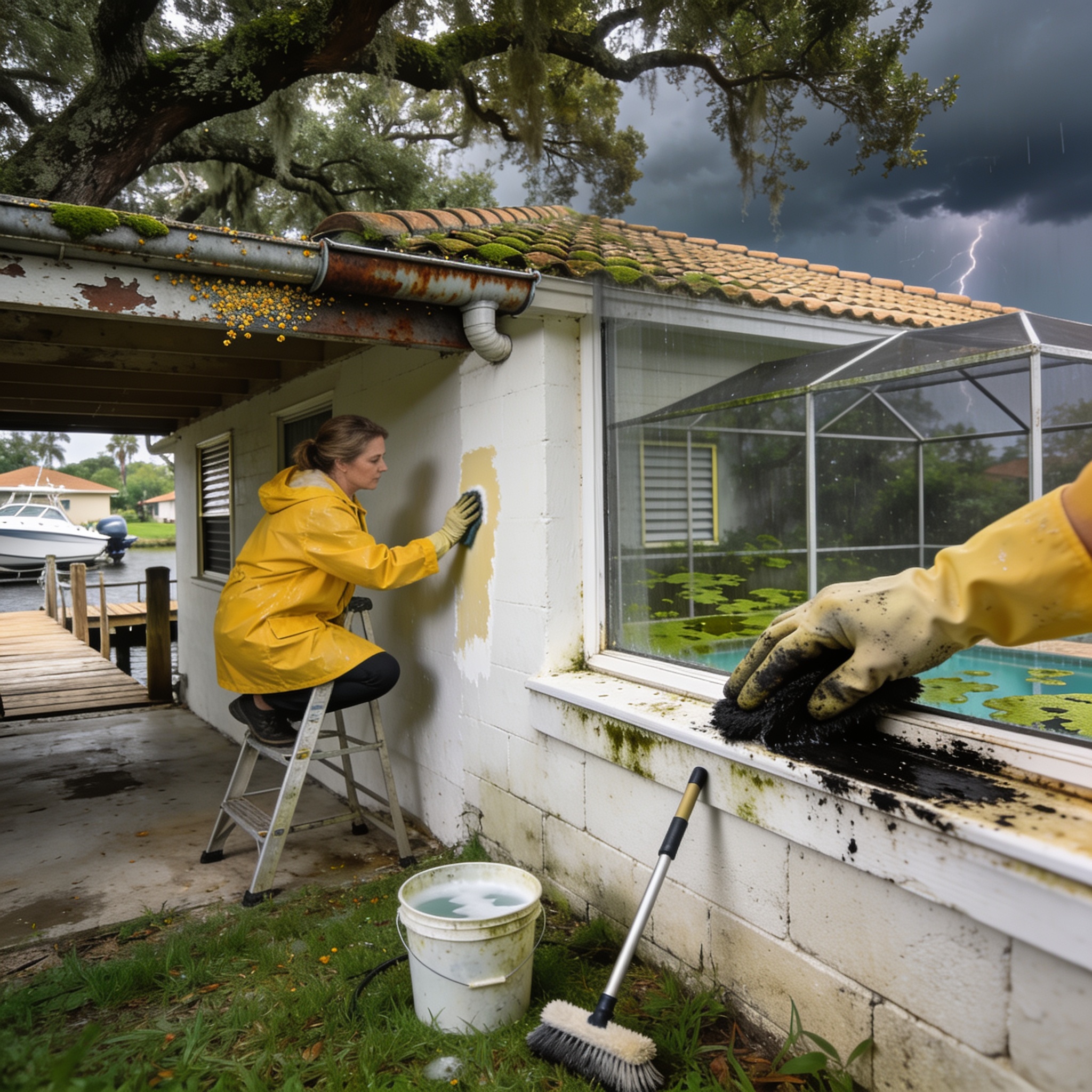 What Safety Precautions Should You Take During Mildew