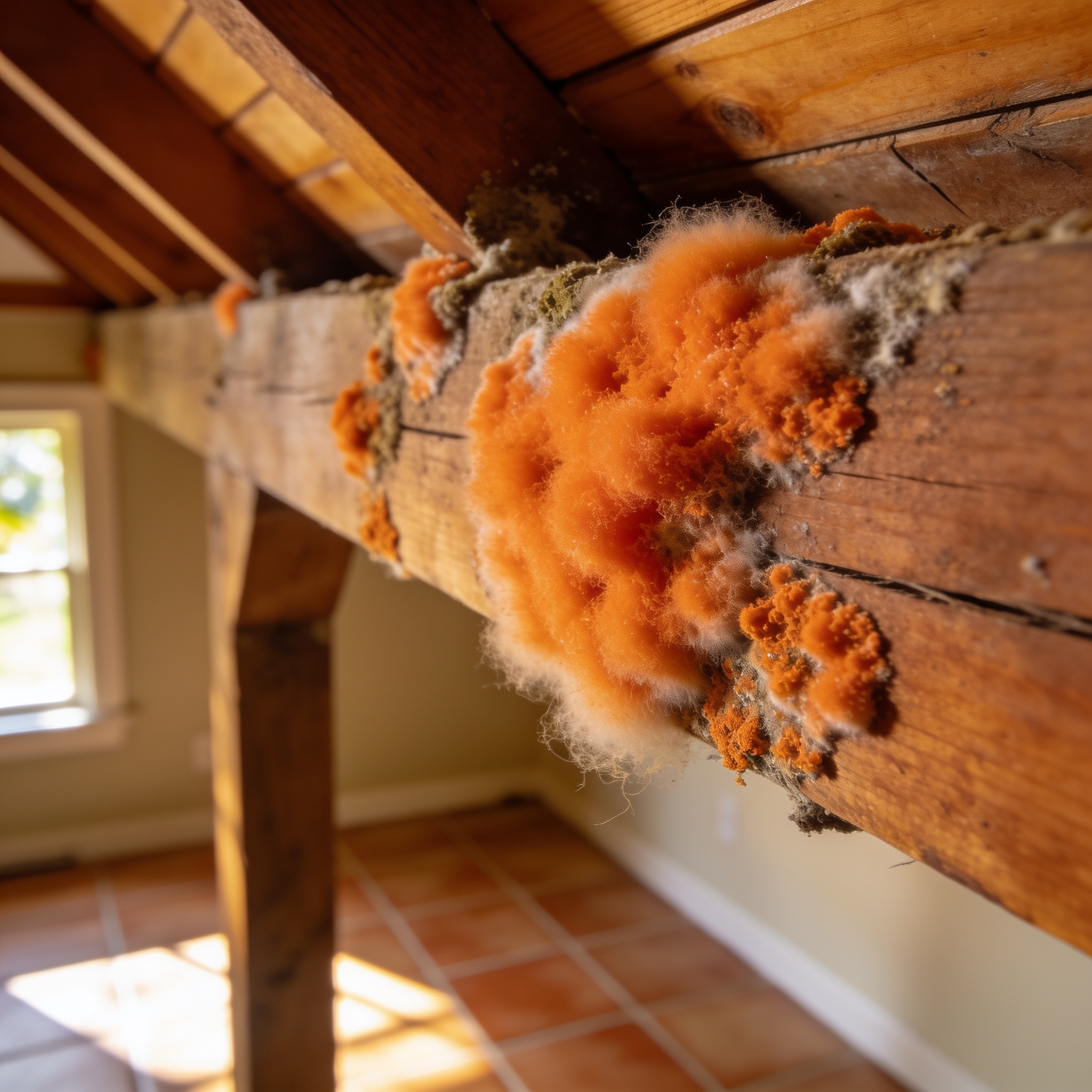 Dangerous Orange Mold on Wood: What You Need to Know