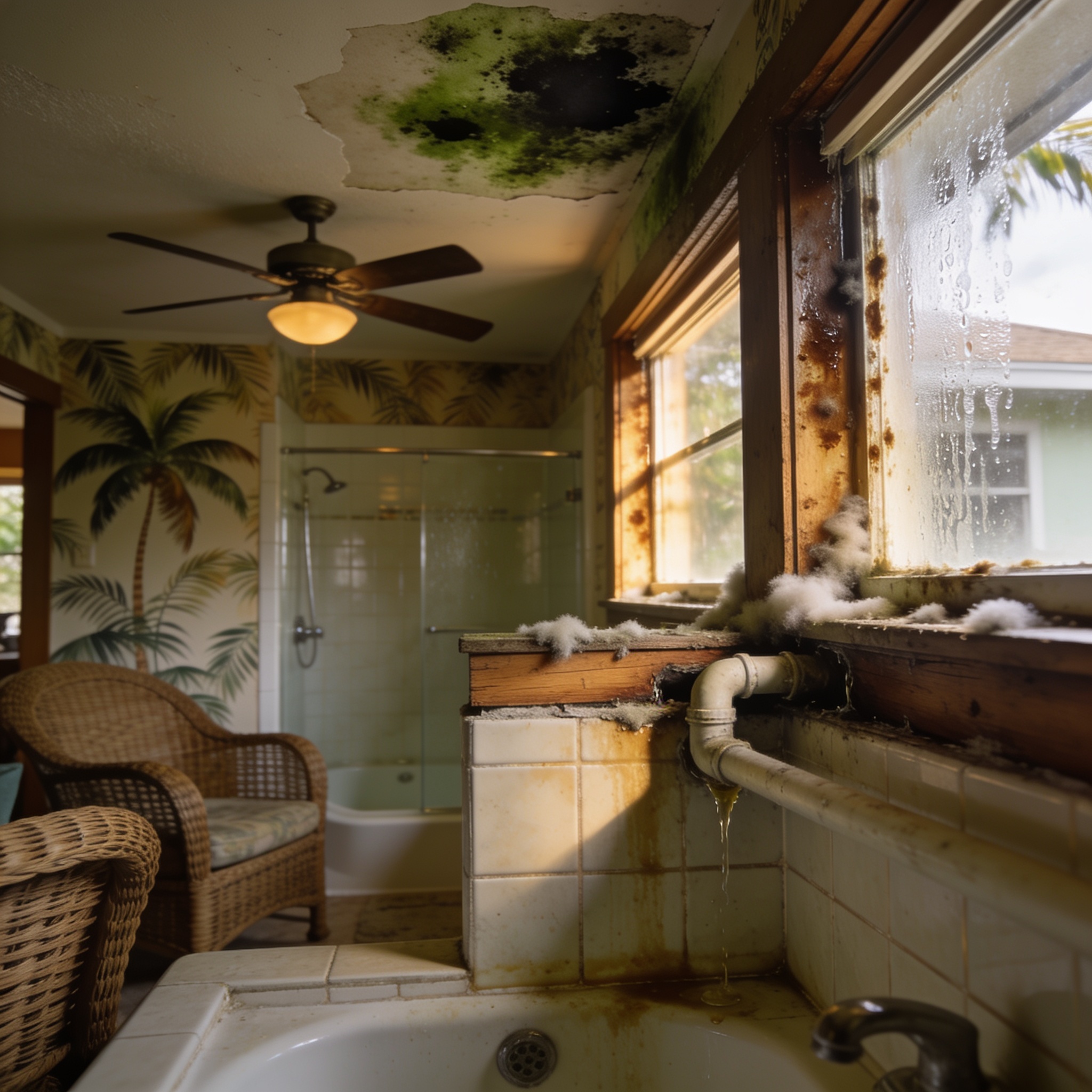 What are common signs of mold in your home?