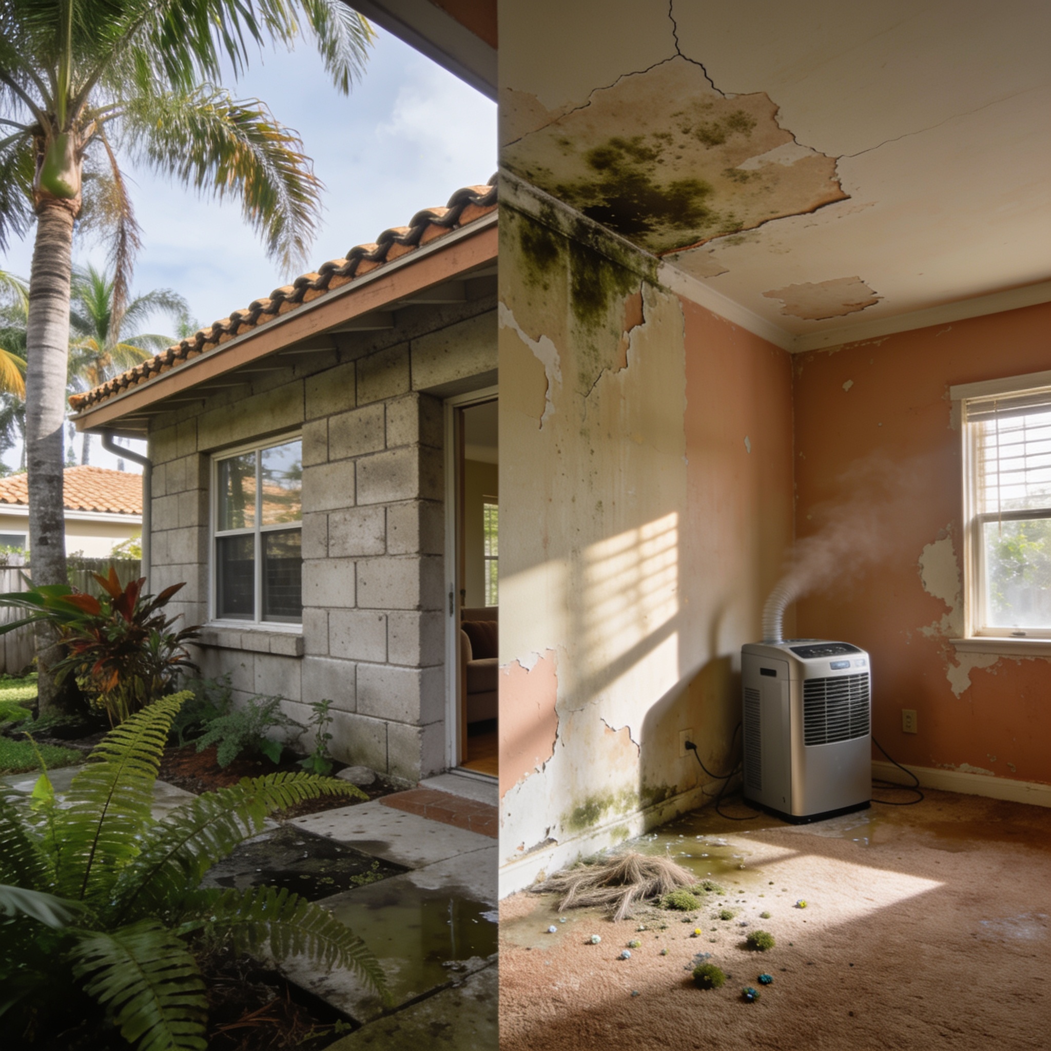 When home insurance covers mold and water damage