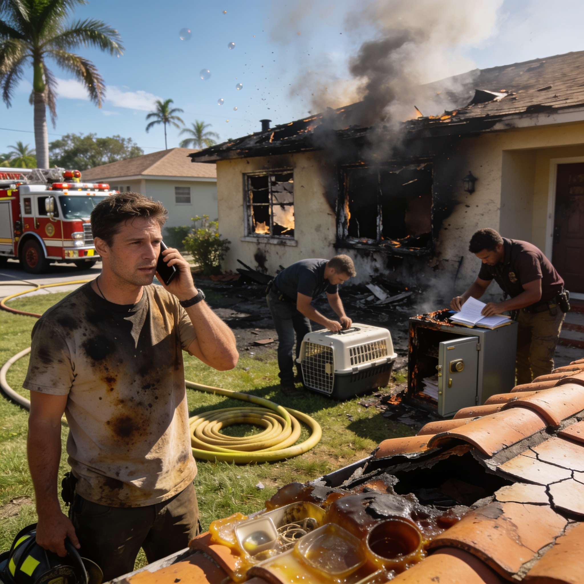 What Should You Do Immediately After a House Fire?