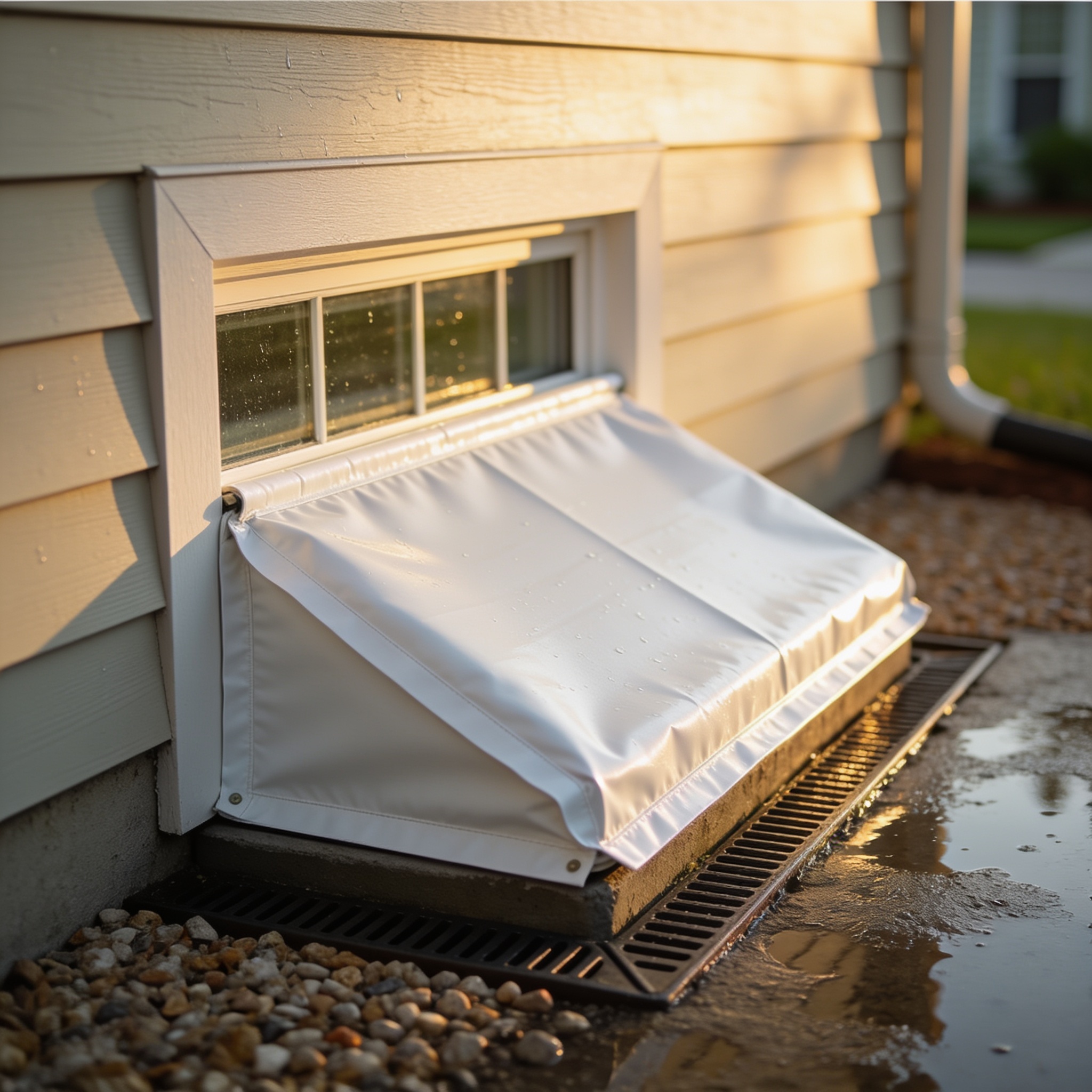 How Basement Window Covers Prevent Water Damage Effectively