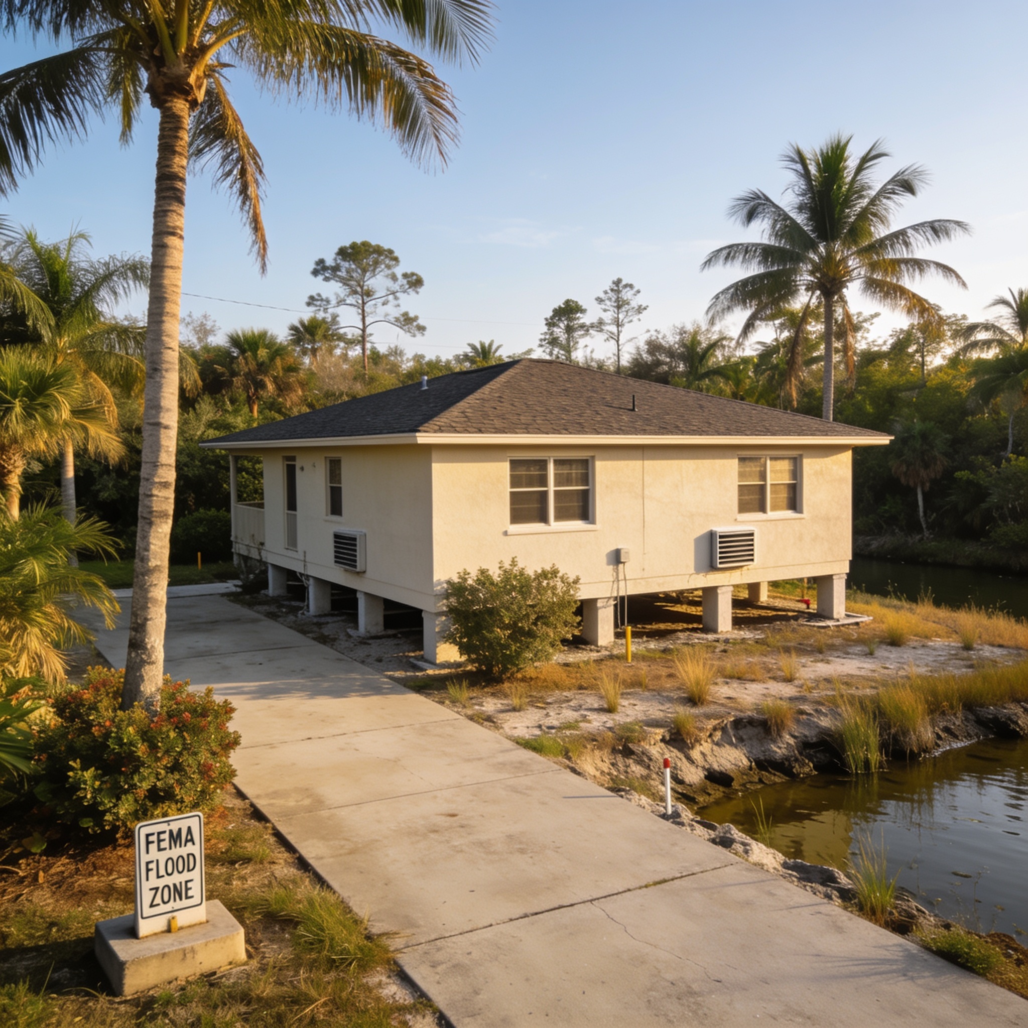 What is a flood elevation certificate and flood risk?