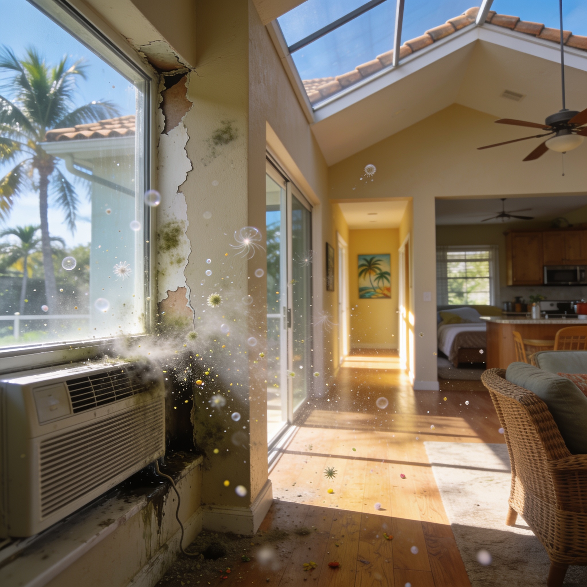 How Do Mold Spores Spread Throughout a Home or Building?