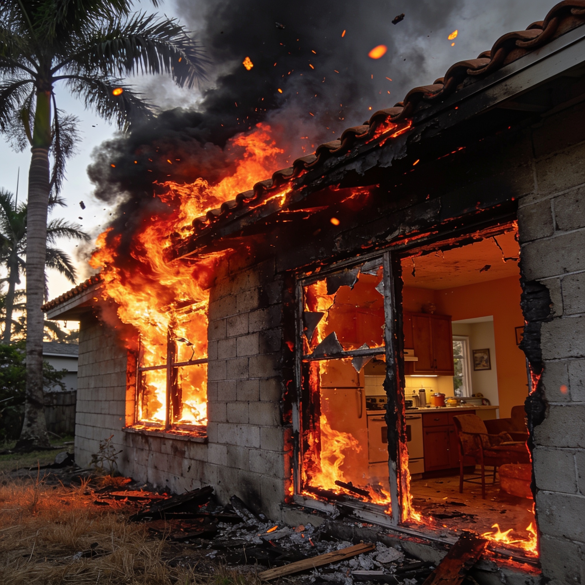 House Fire Temperatures: How quickly can a fire reach its maximum?