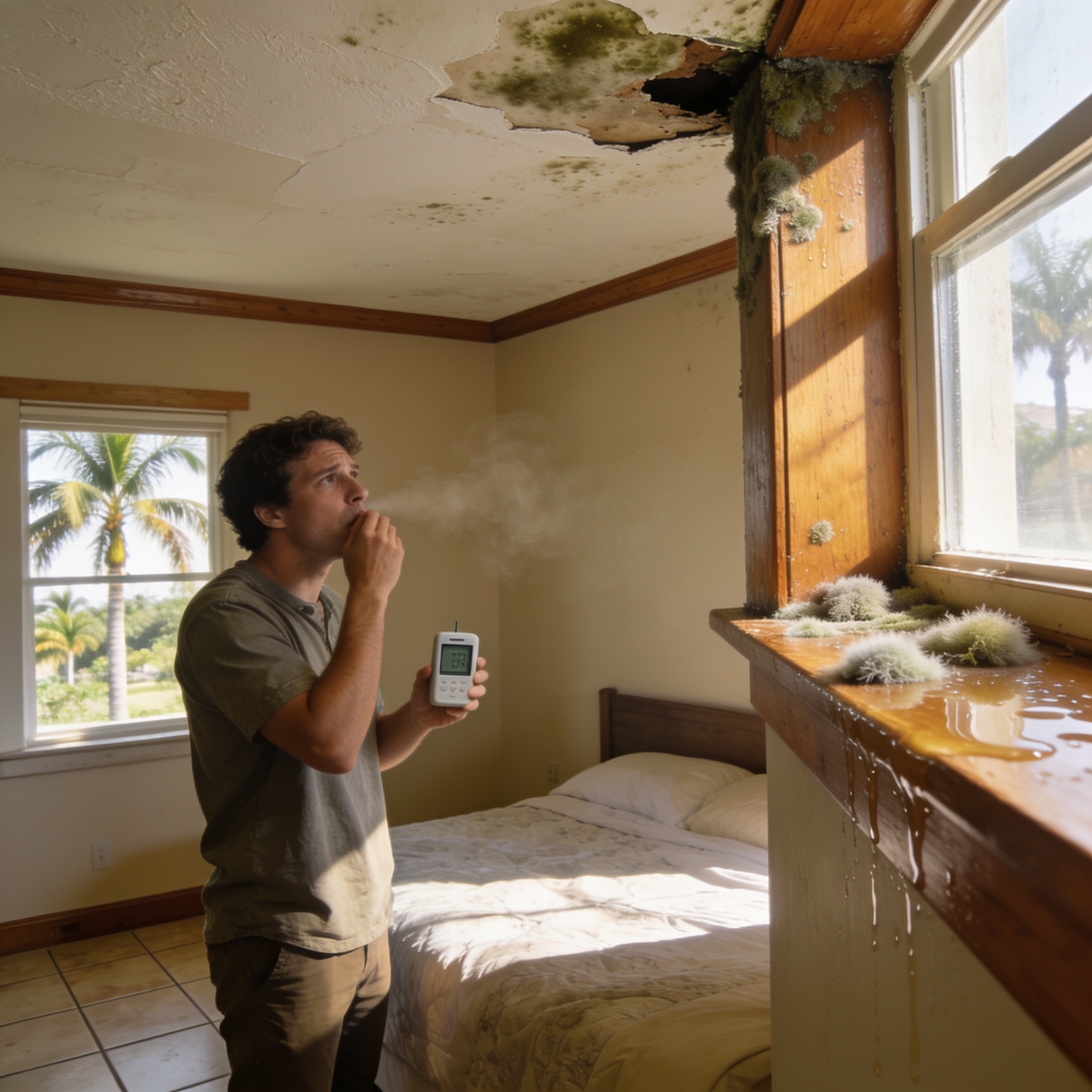How long does it take for mold exposure symptoms to appear, and how long can you breathe in mold before you get sick?