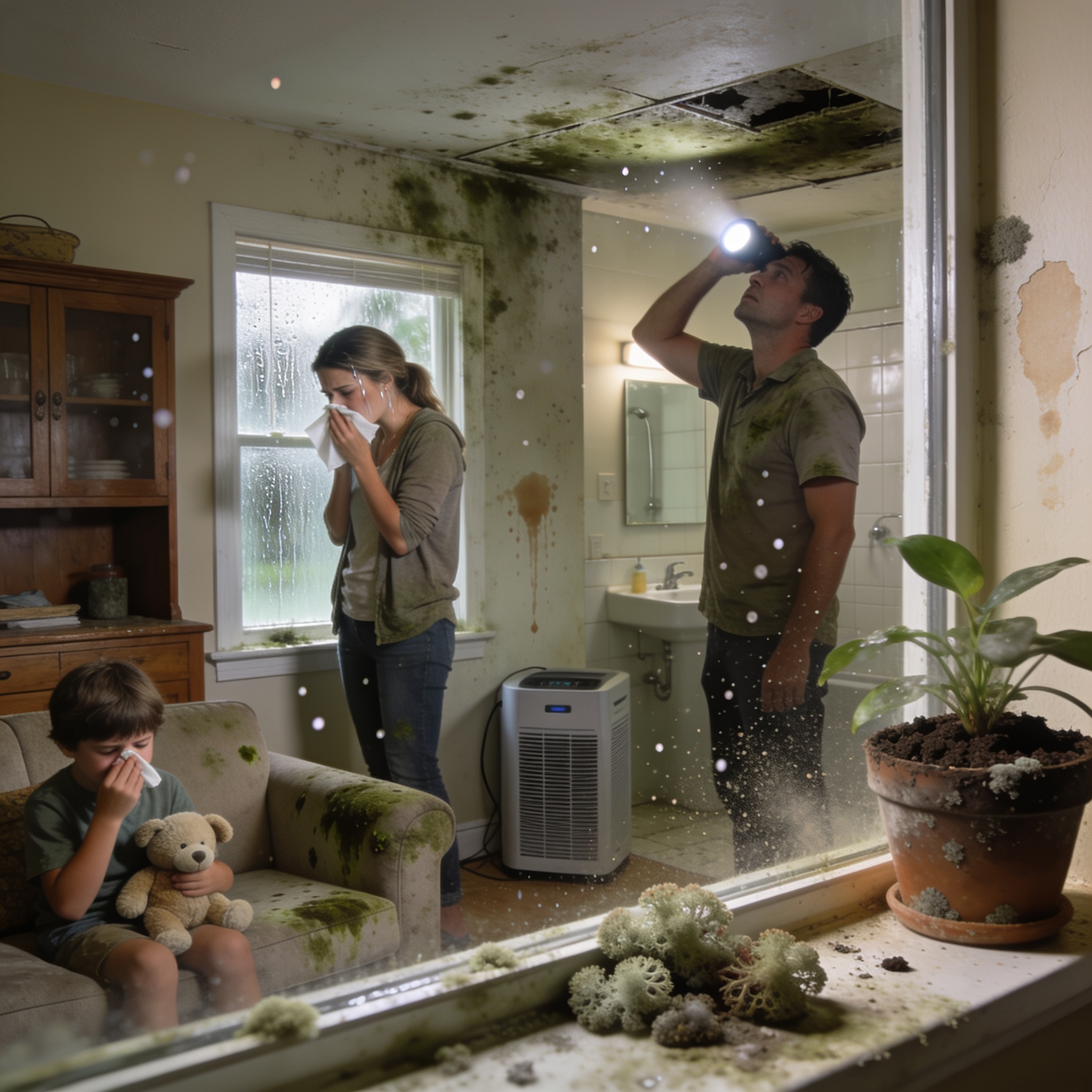 What are the common symptoms of mold exposure and mold sickness?