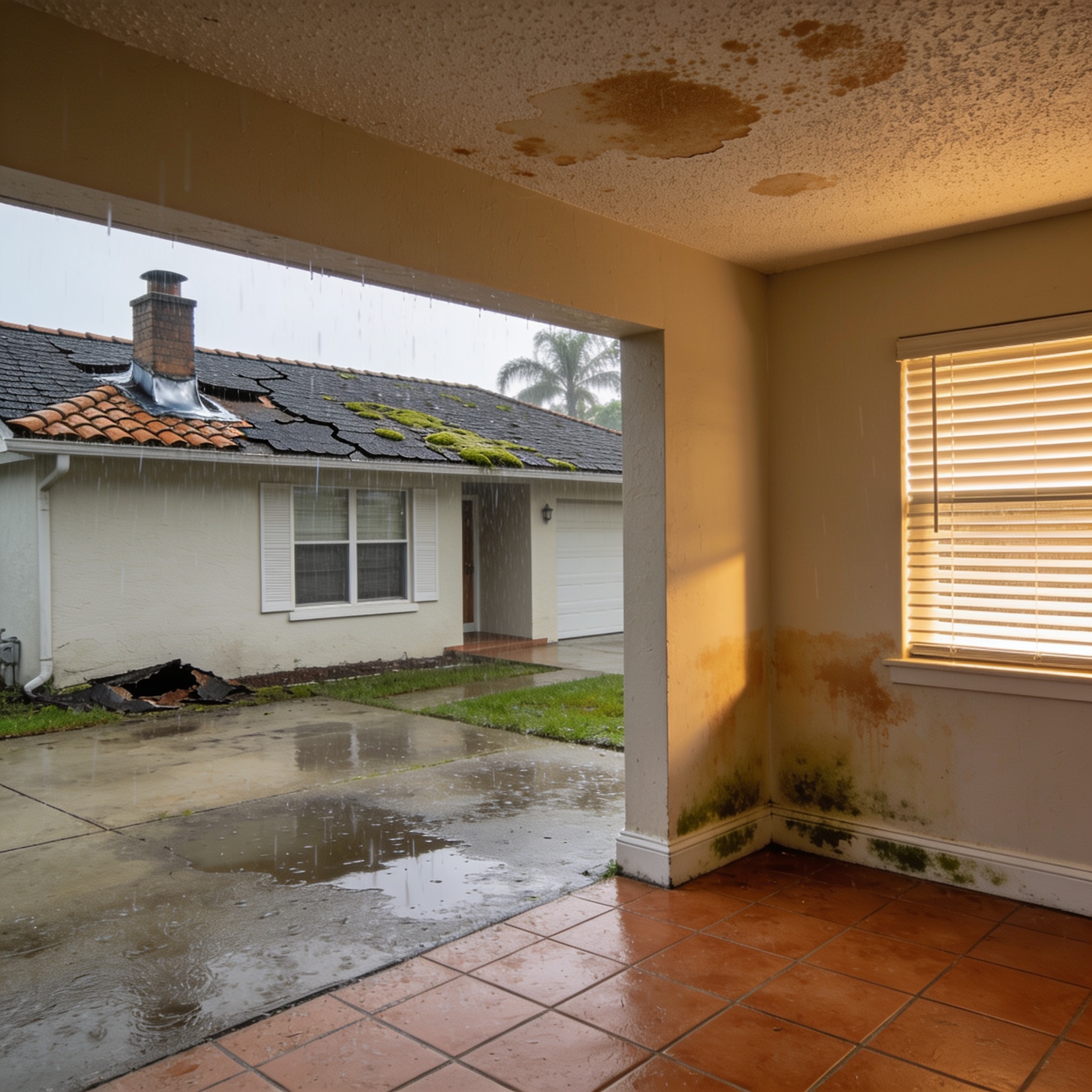 What Are the Signs of a Leaky Roof Inside and Outside the House?