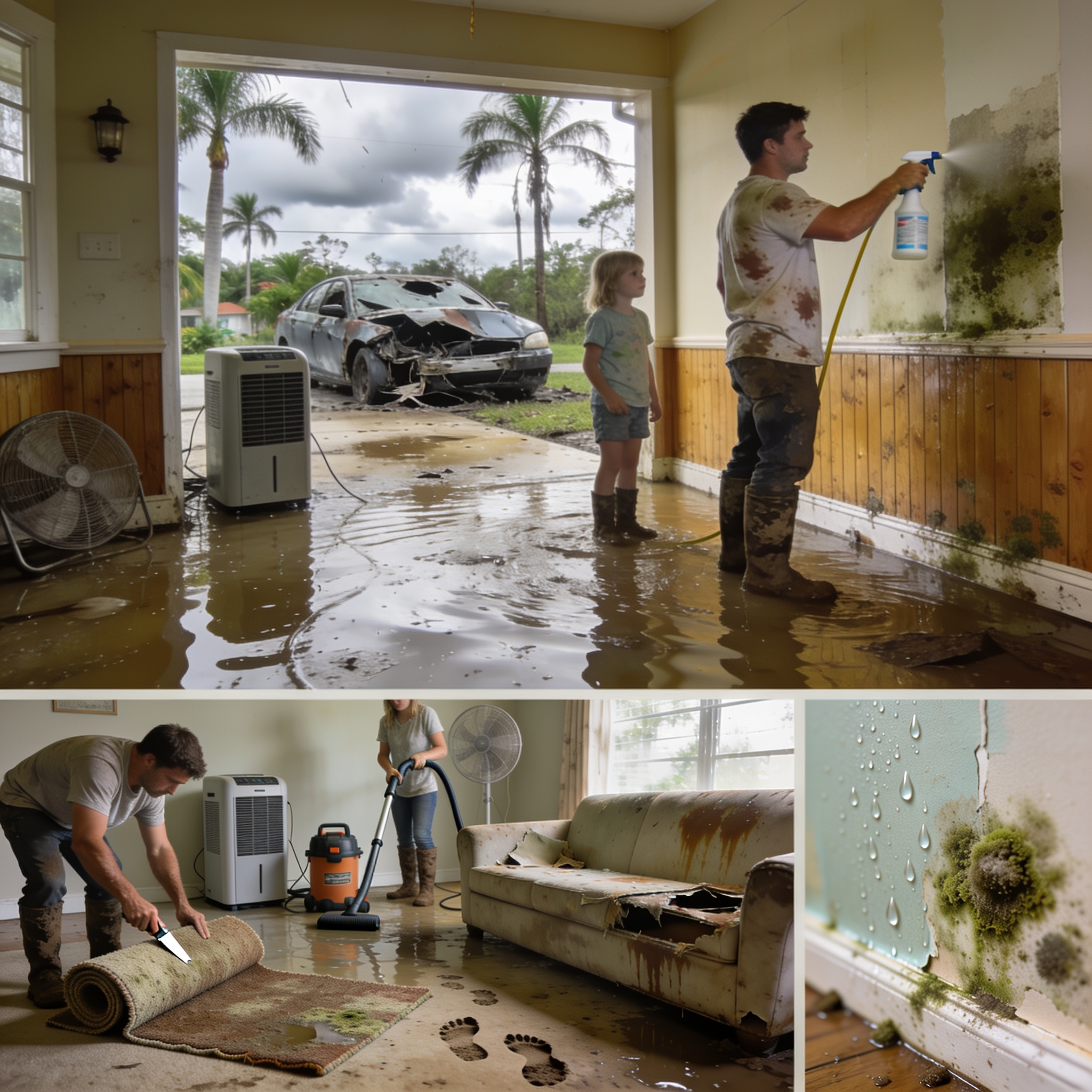 What Steps Should Be Taken to Ensure Safety After a House Flood?