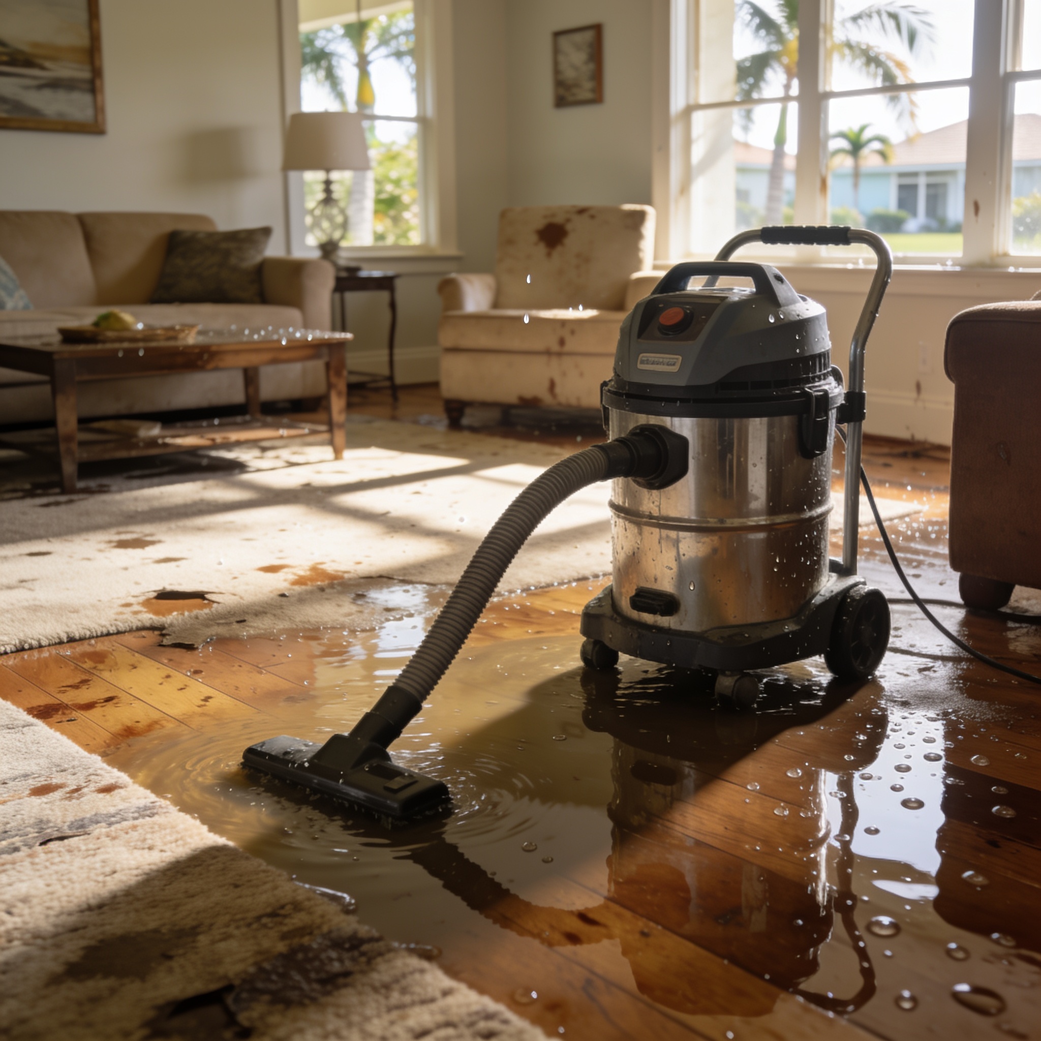 How to Get Flooded Water Out of a House Safely and Effectively