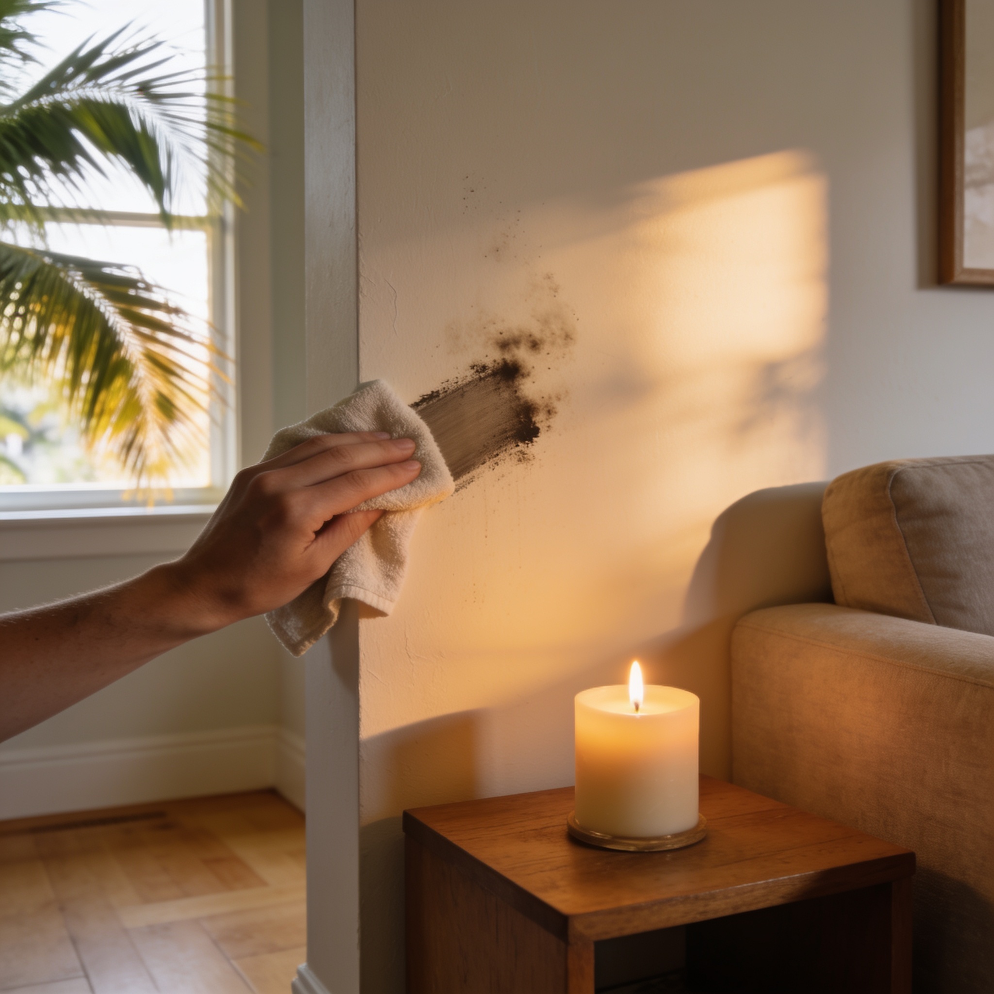 How to Get Rid of Candle Soot on Walls Effectively