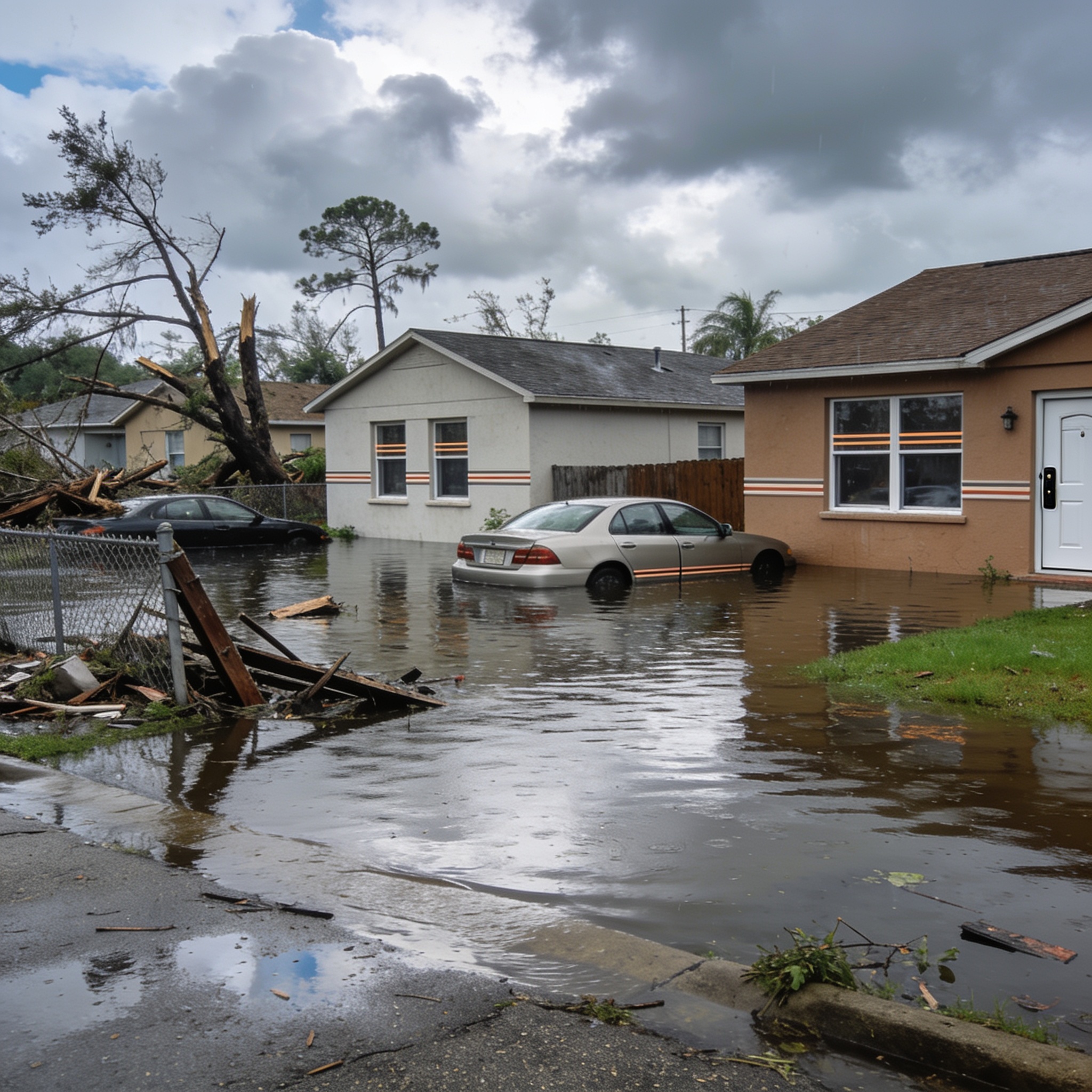 What areas in Houston and Texas were most affected by flooding during Hurricane Harvey?