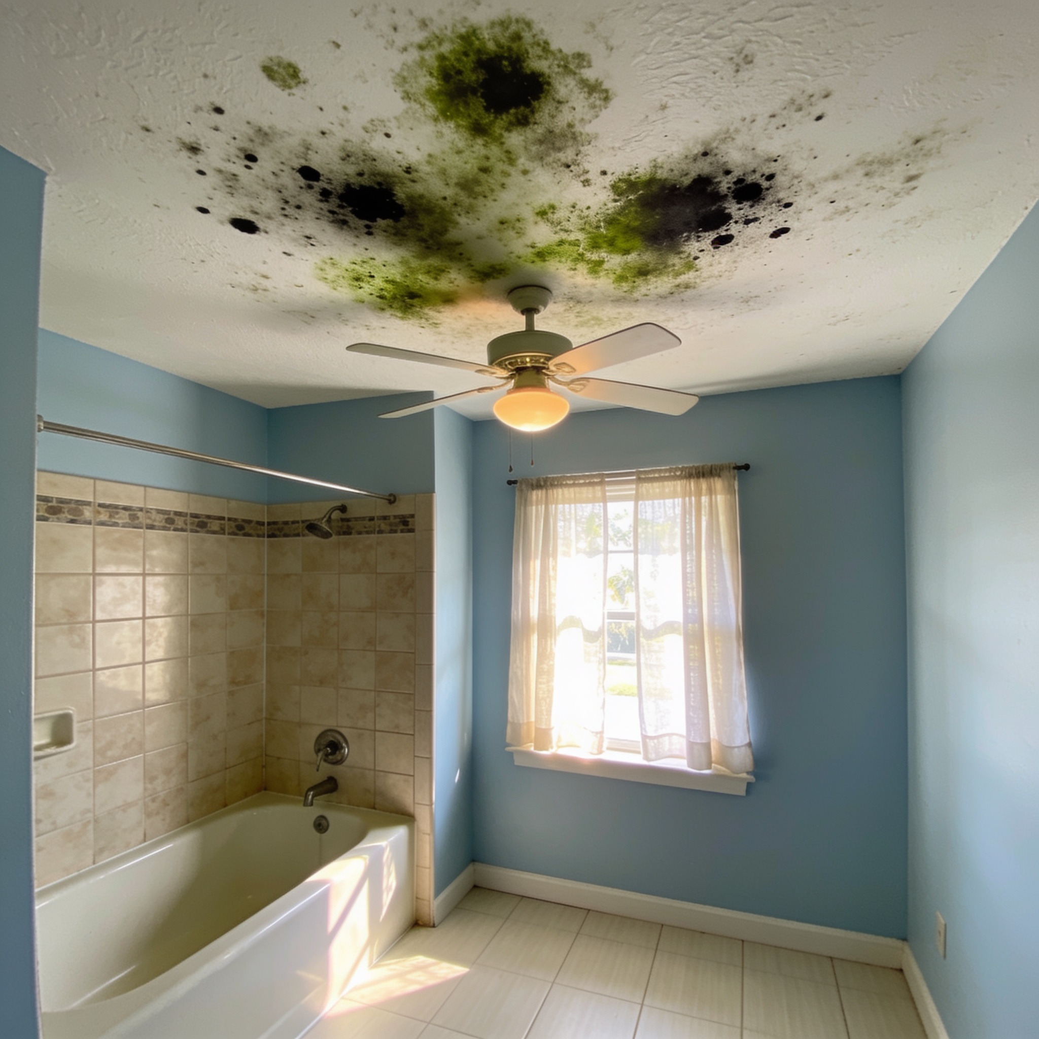 How to Treat Bathroom Ceiling Mold Effectively and Safely