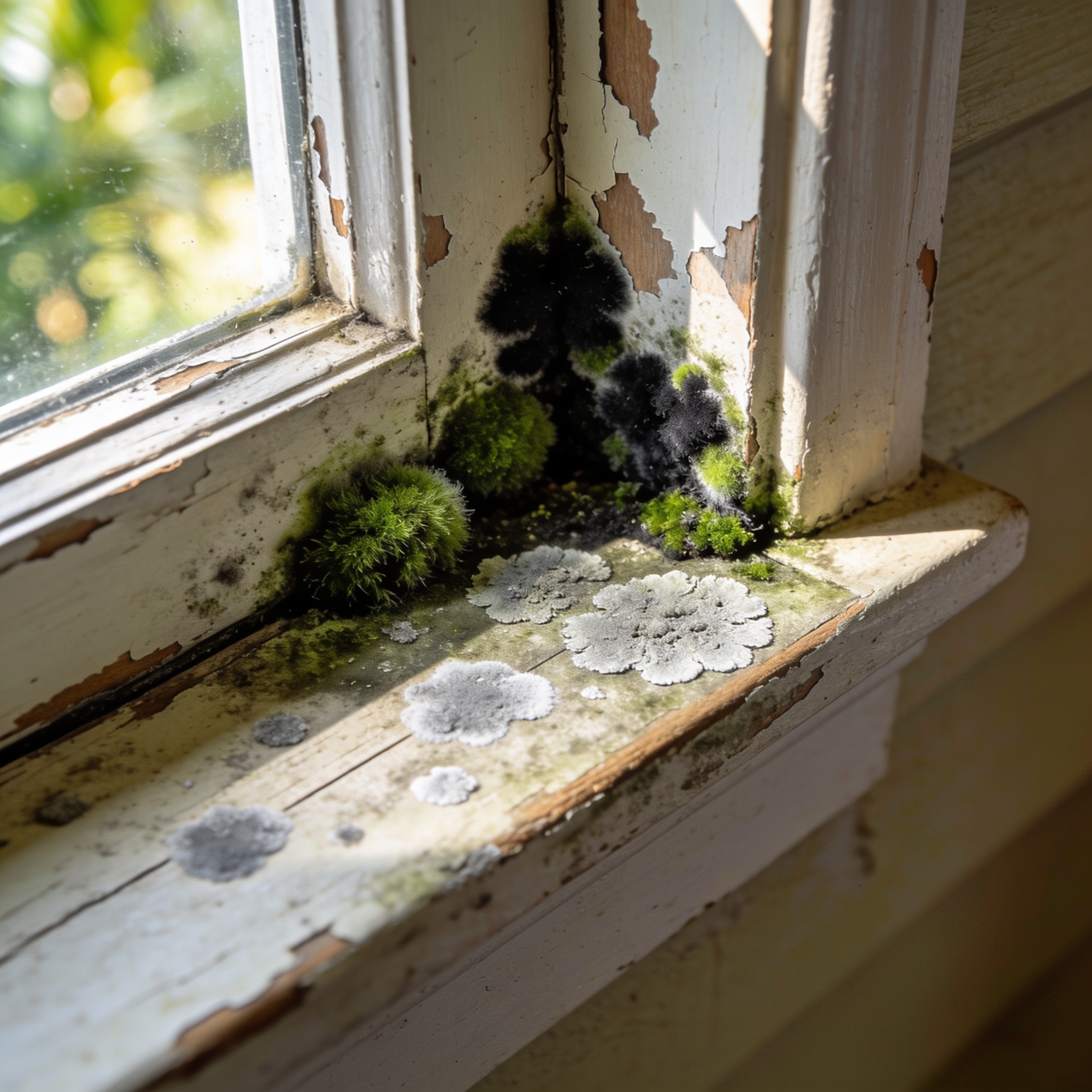 What Does Mold Look Like on Window Sills (and How Is It Different from Mildew)?