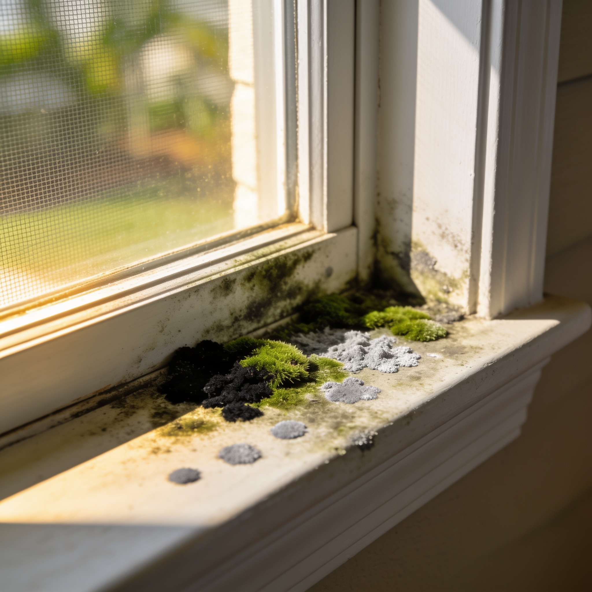 Mold vs Mildew on Window Sill: How to Identify and Remove Them