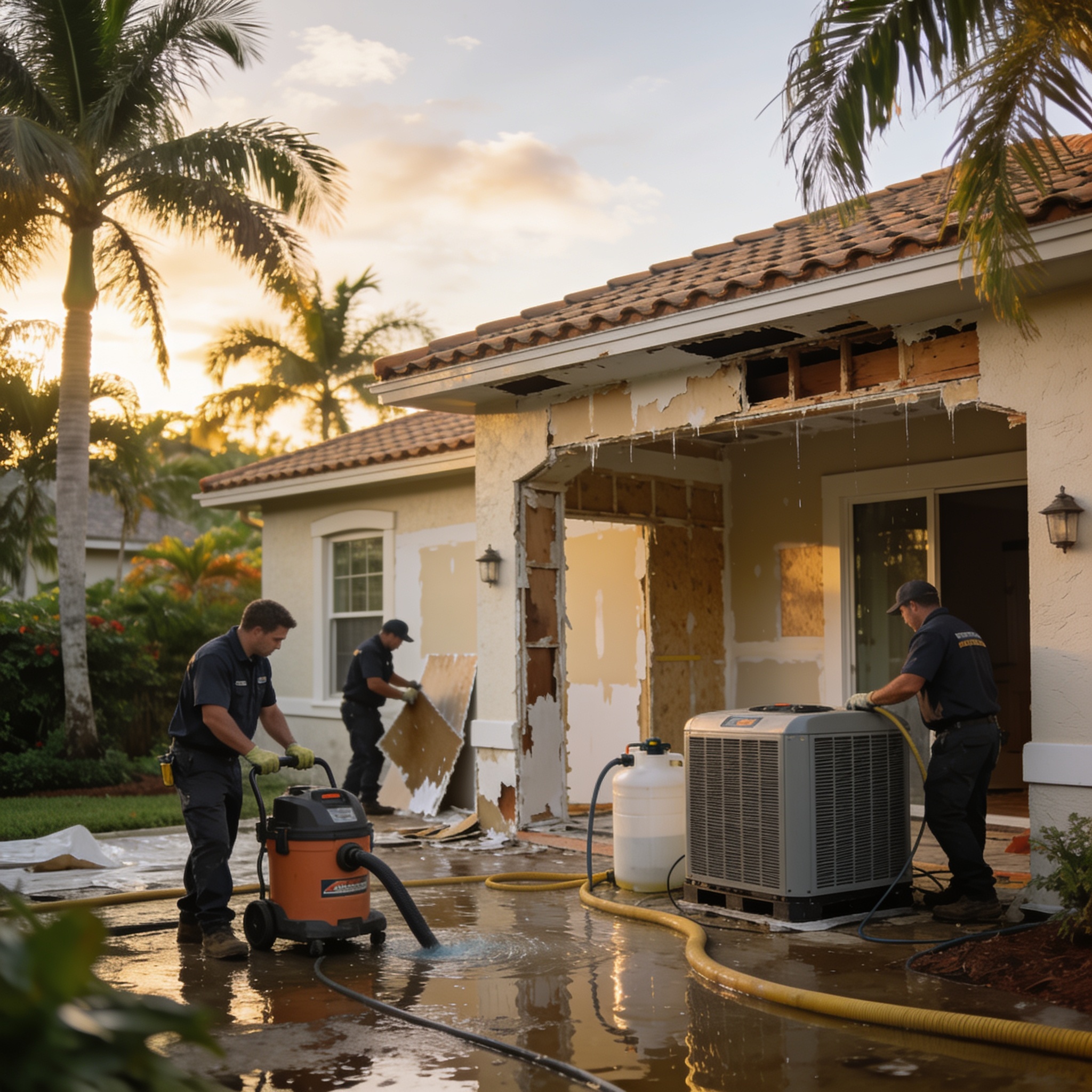 water damage restoration Sanibel