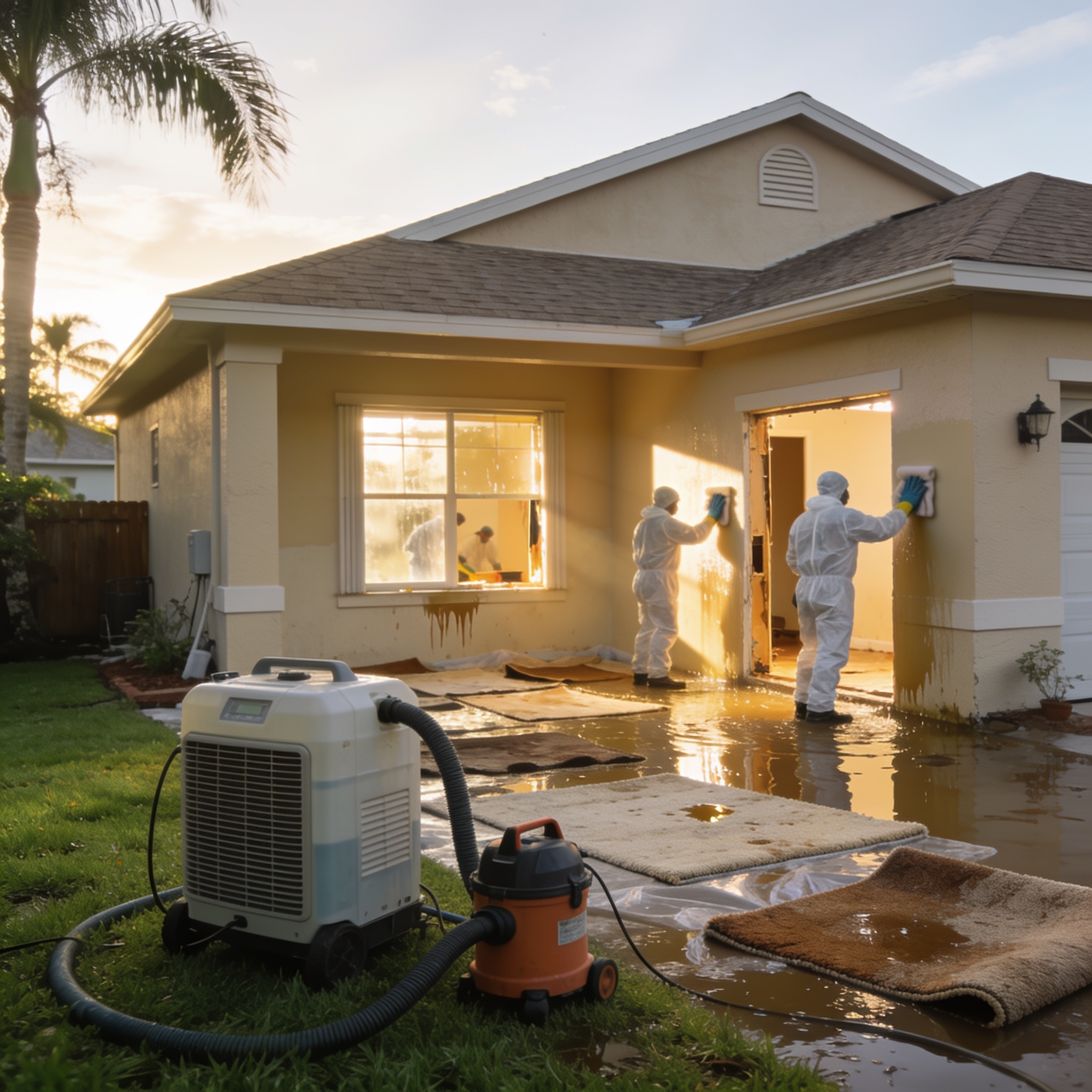 flood cleanup & water extraction southwest florida