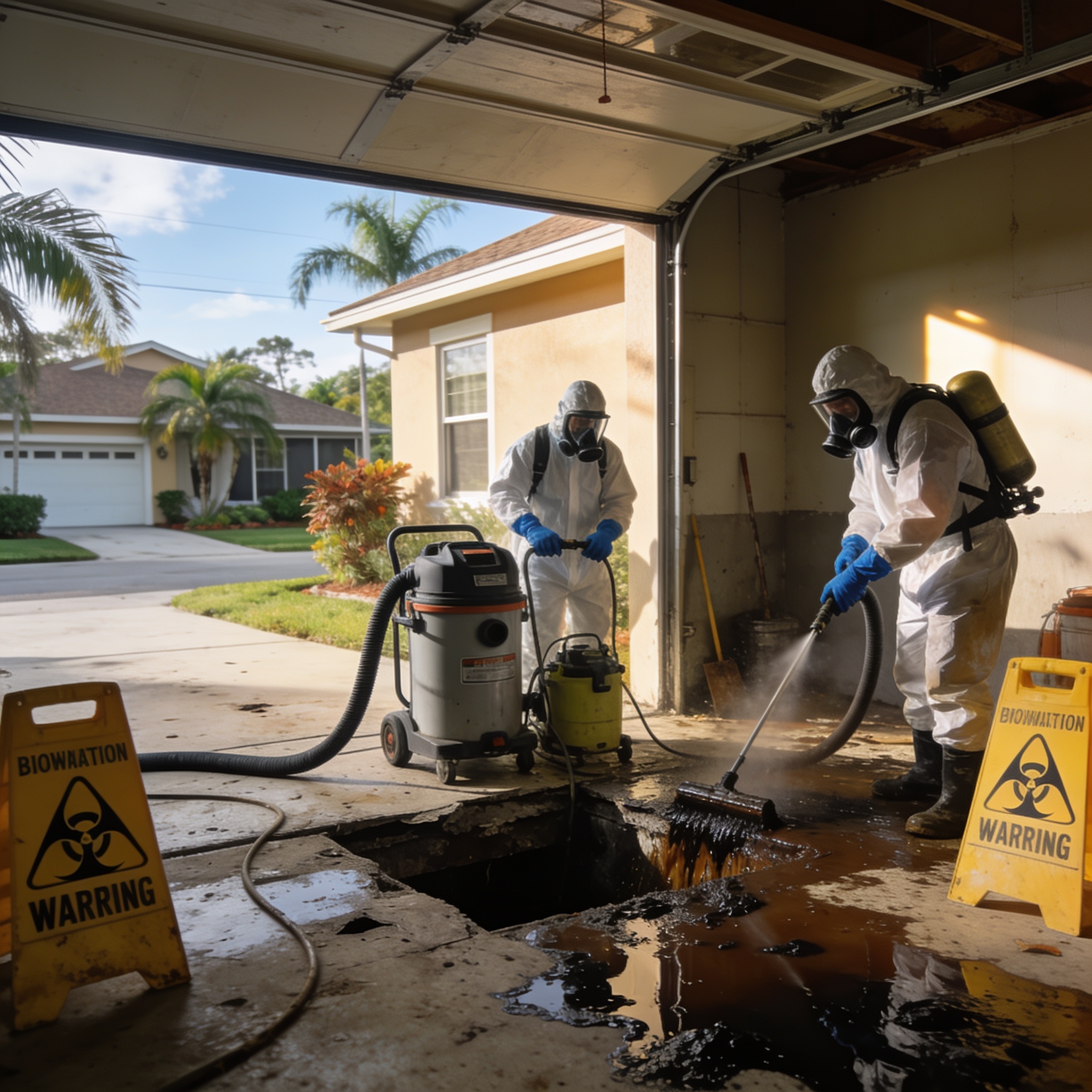 sewage cleanup & biohazard southwest florida
