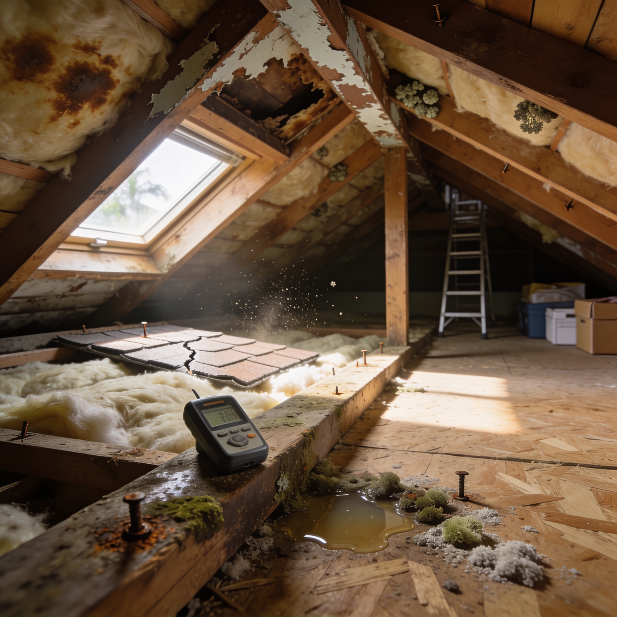 How Can You Check Your Attic for Signs of Water Damage?