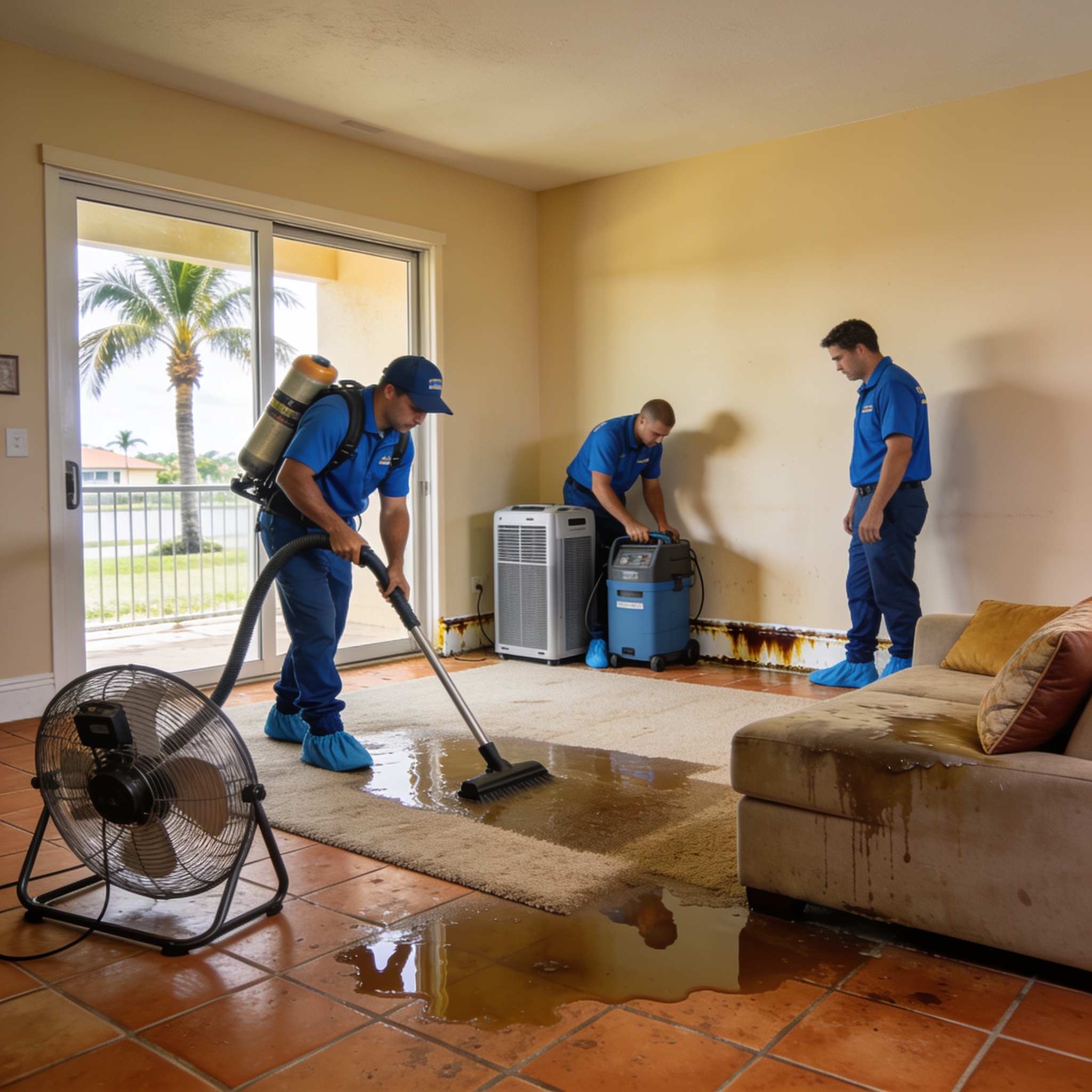What Are the Main Steps in the Water Damage Restoration Process?