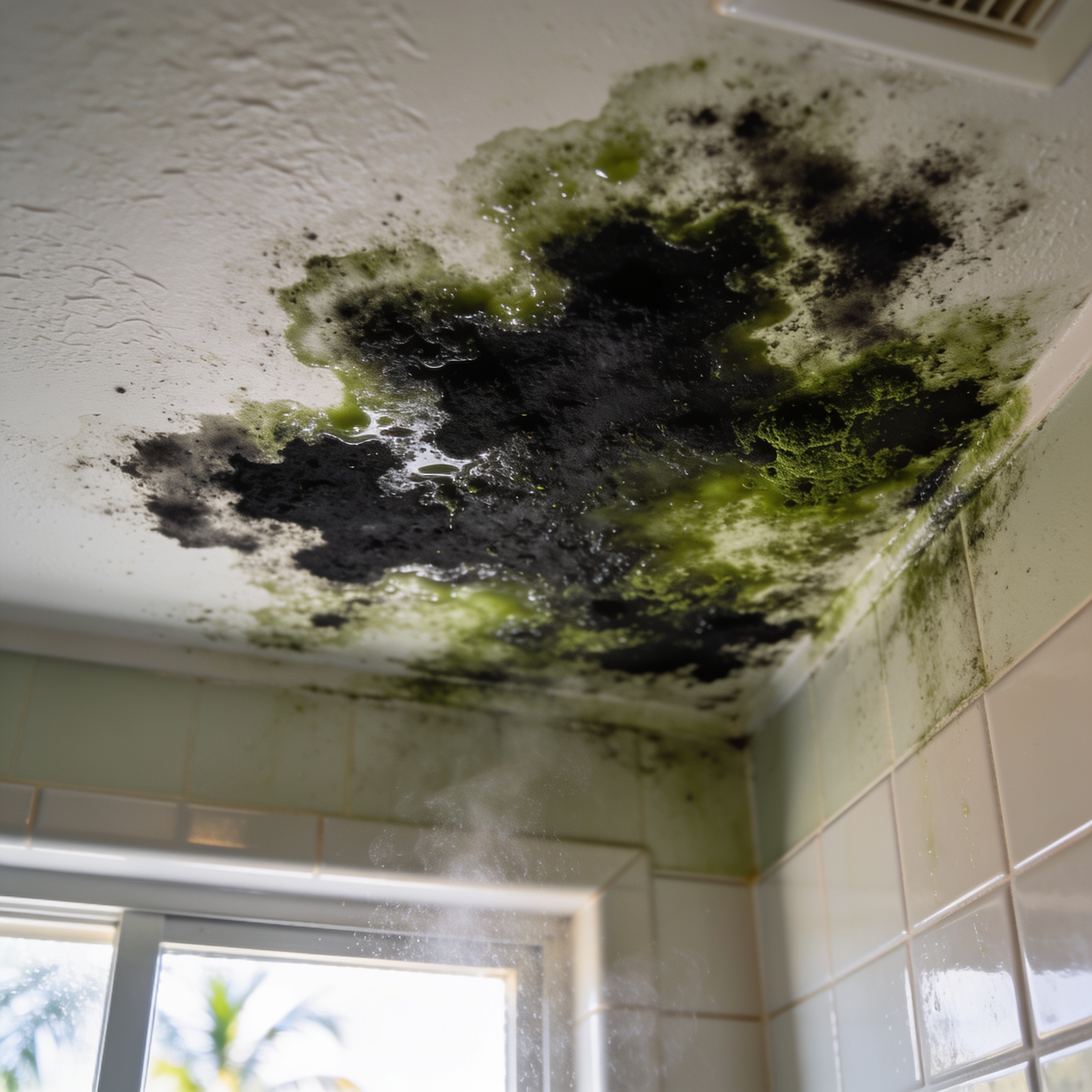 what do black mold look like