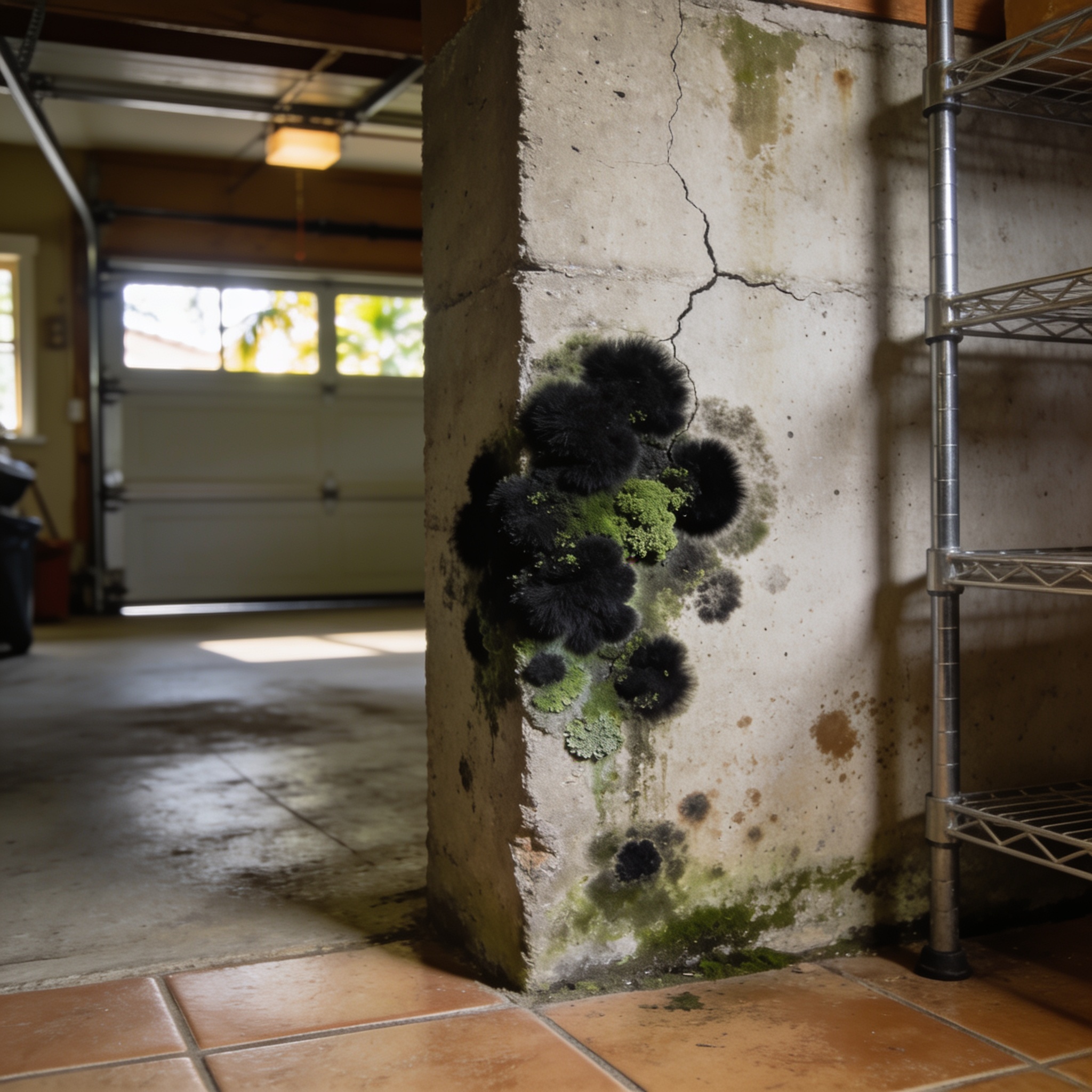 Can Black Mold Grow and Live in Concrete?