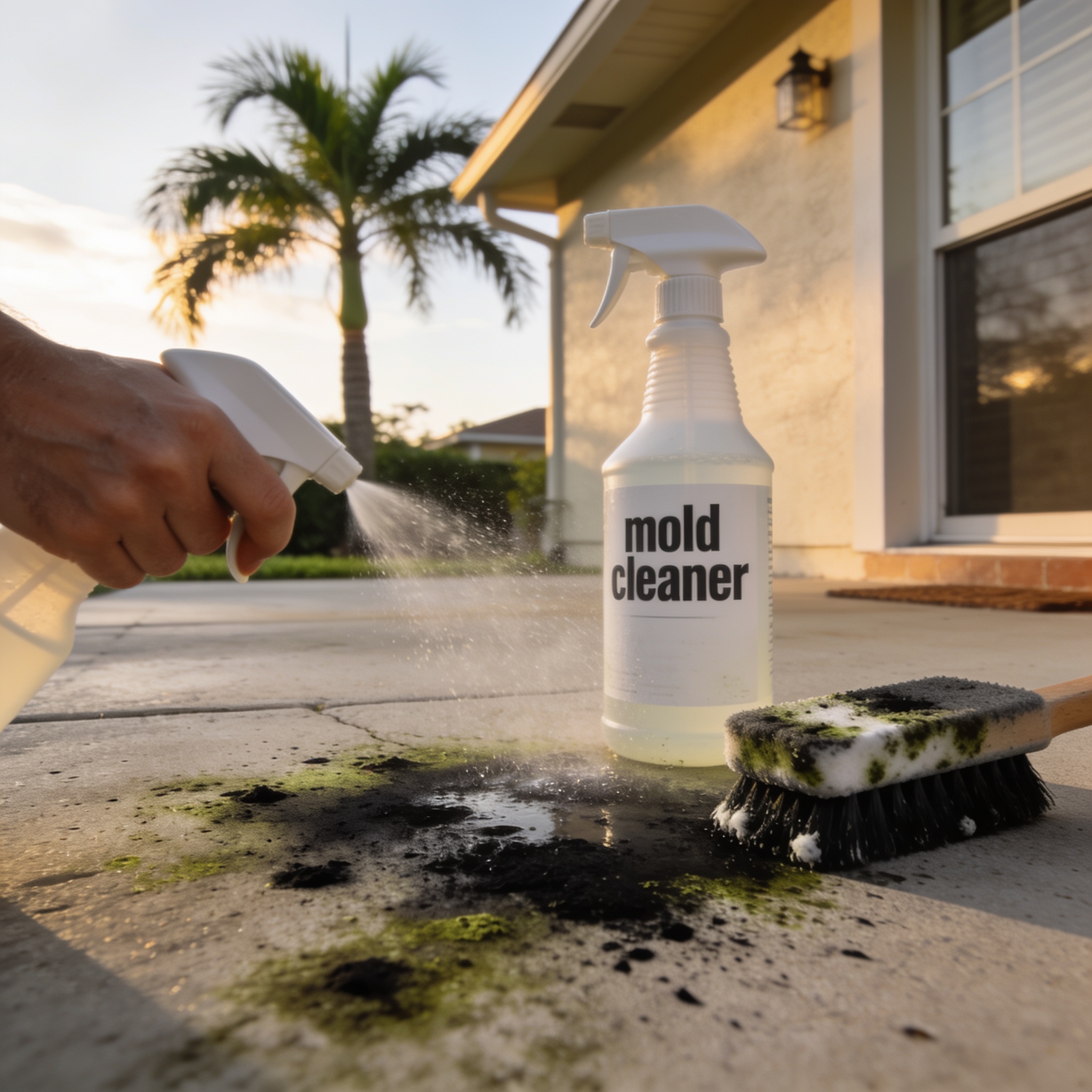 What Kills Black Mold on Concrete: Effective DIY Removal Methods