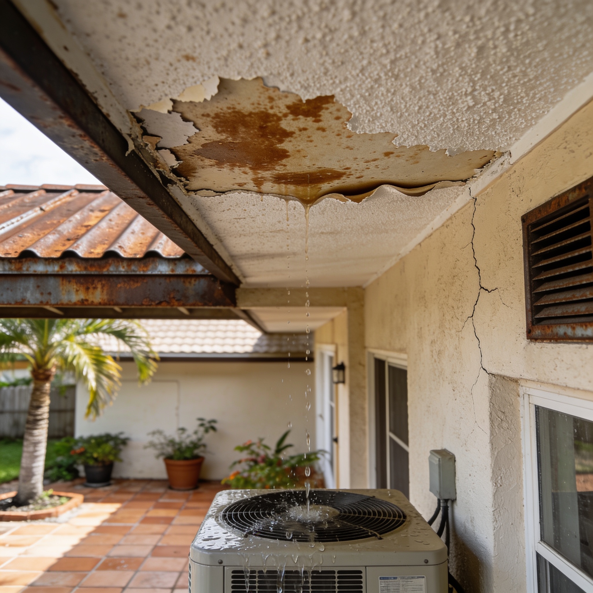 What Are the Common Causes of Ceiling Water Damage?